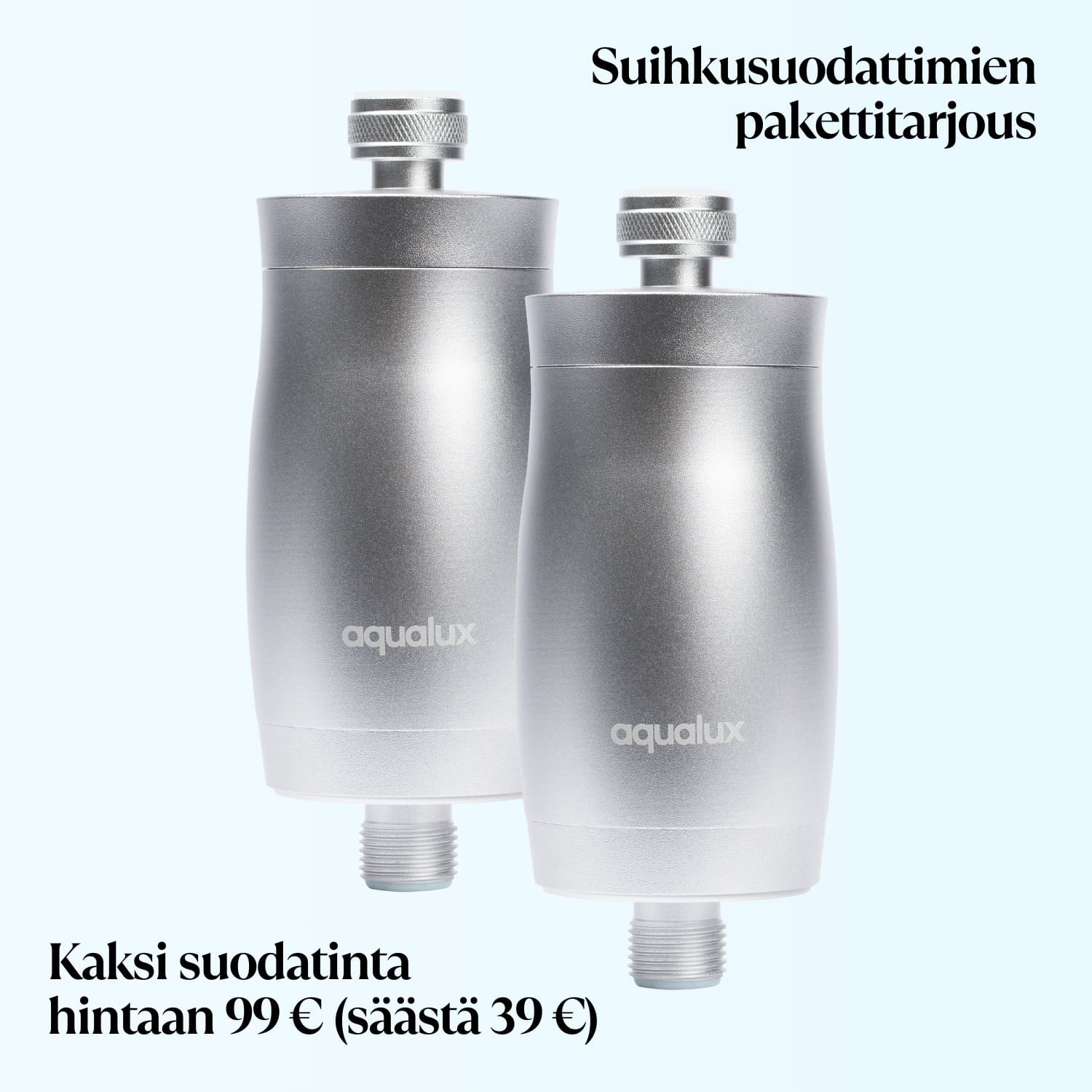 Suihkusuodatin Bundle