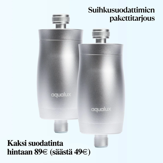 Suihkusuodatin Bundle